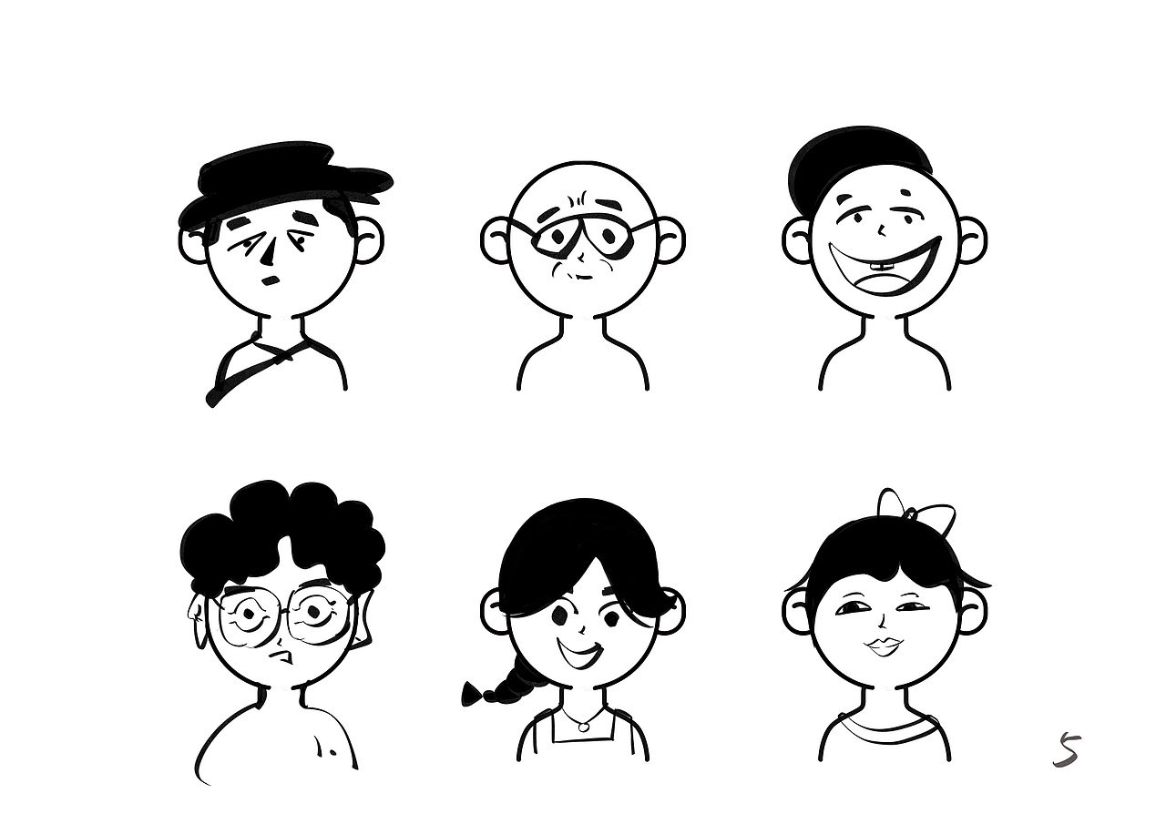 挑戰(zhàn)百變頭像5/30（圖ZMzM5MTE3NjE2） - 創(chuàng)作習(xí)作 - 站酷設(shè)計(jì)師大樹敏敏原創(chuàng)素材 - 站酷ZCOOL