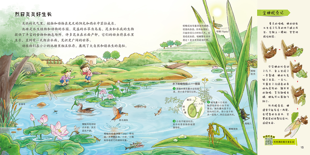 科普绘本《走向田野·四季的流转》已出版