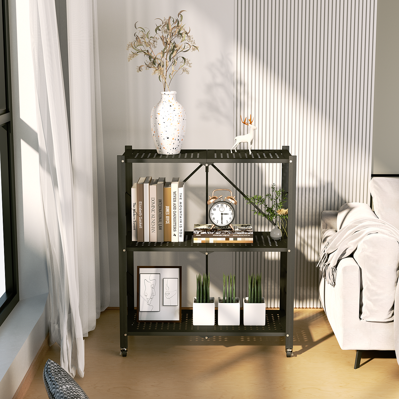 折叠货架建模场景渲染（图ZMzQ4NDU3MDg0） - 产品 - 站酷设计师封刀不为峥嵘原创素材 - 站酷ZCOOL