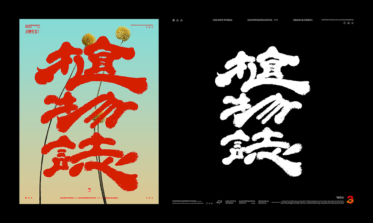 手写字体设计呈现VOL.13