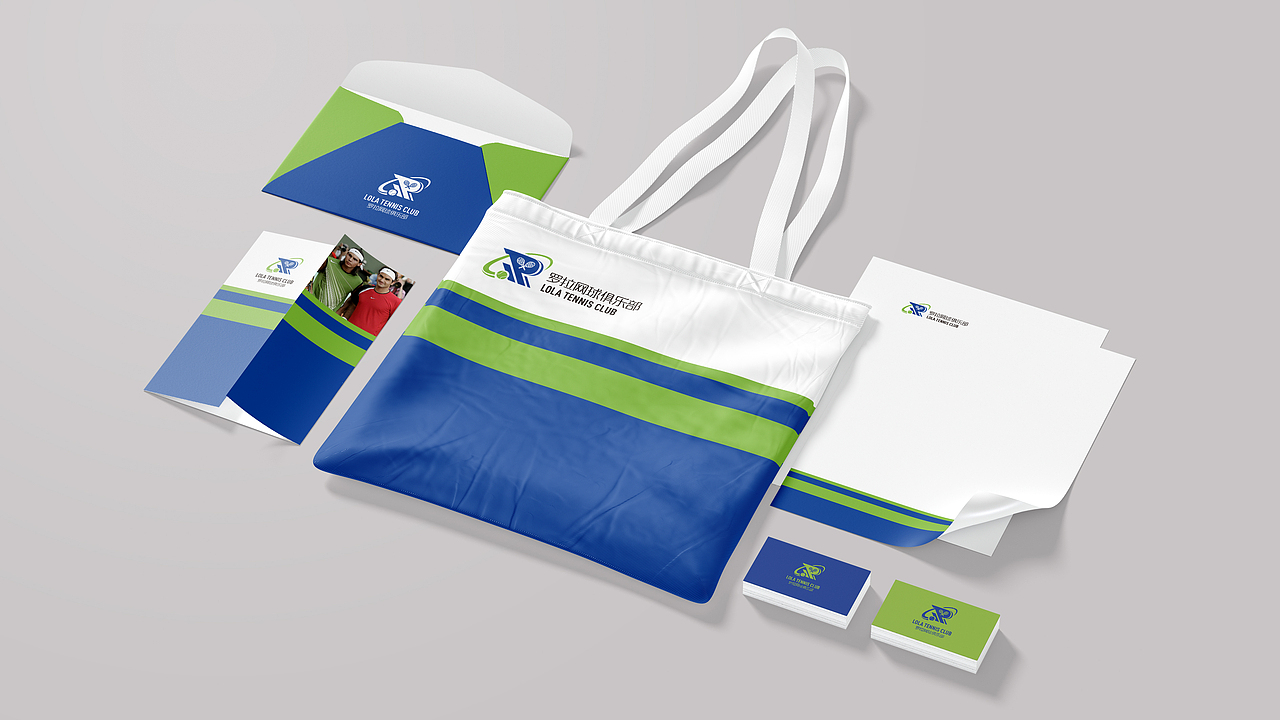 罗拉网球俱乐部品牌设计