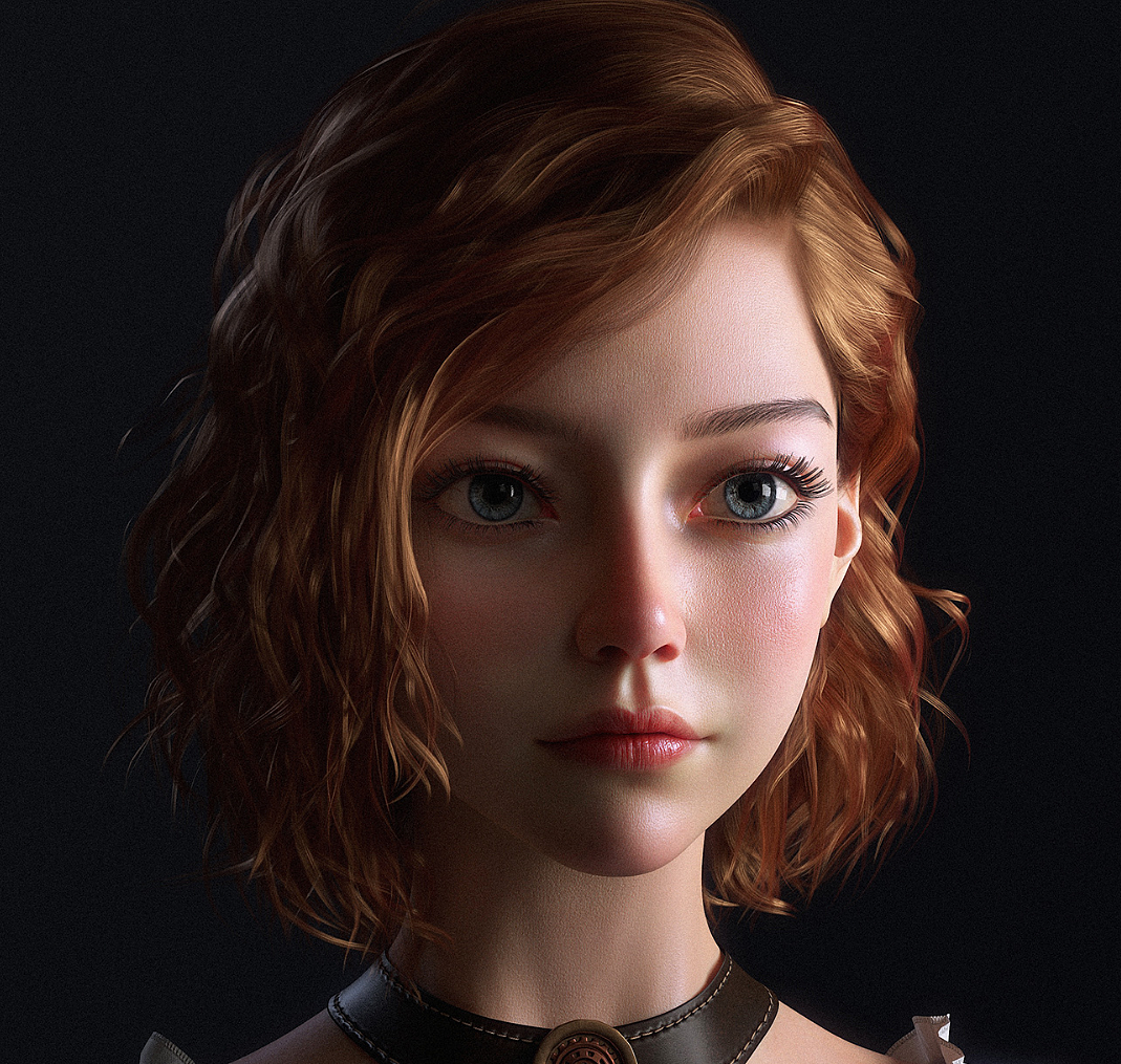 超写实虚拟数字人影视角色——可爱叮叮（图ZMzU5MDI1NTI4） - 人物/生物 - 站酷设计师创新晟立技术团队原创素材 - 站酷ZCOOL