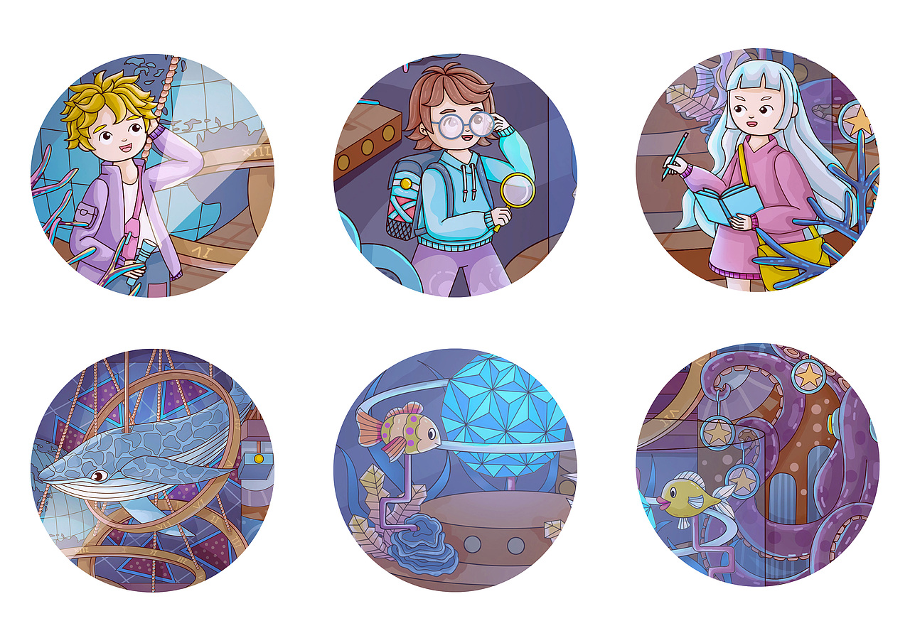 探秘海洋博物馆（图ZMzQ5MjI4ODk2） - 创作习作 - 站酷设计师空山秋月意阑珊原创素材 - 站酷ZCOOL