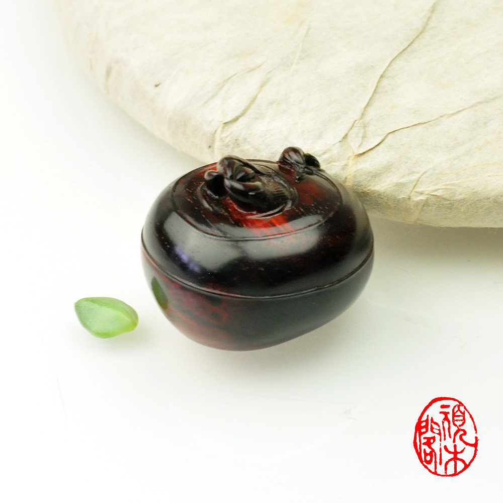 顽木作品《紫檀荸荠》（图ZMzQwNDk0ODI4） - 其他手工艺 - 站酷设计师顽木阁原创素材 - 站酷ZCOOL