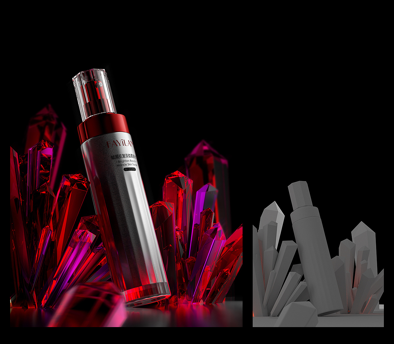 美妆产品渲染丨近期小结 part 3