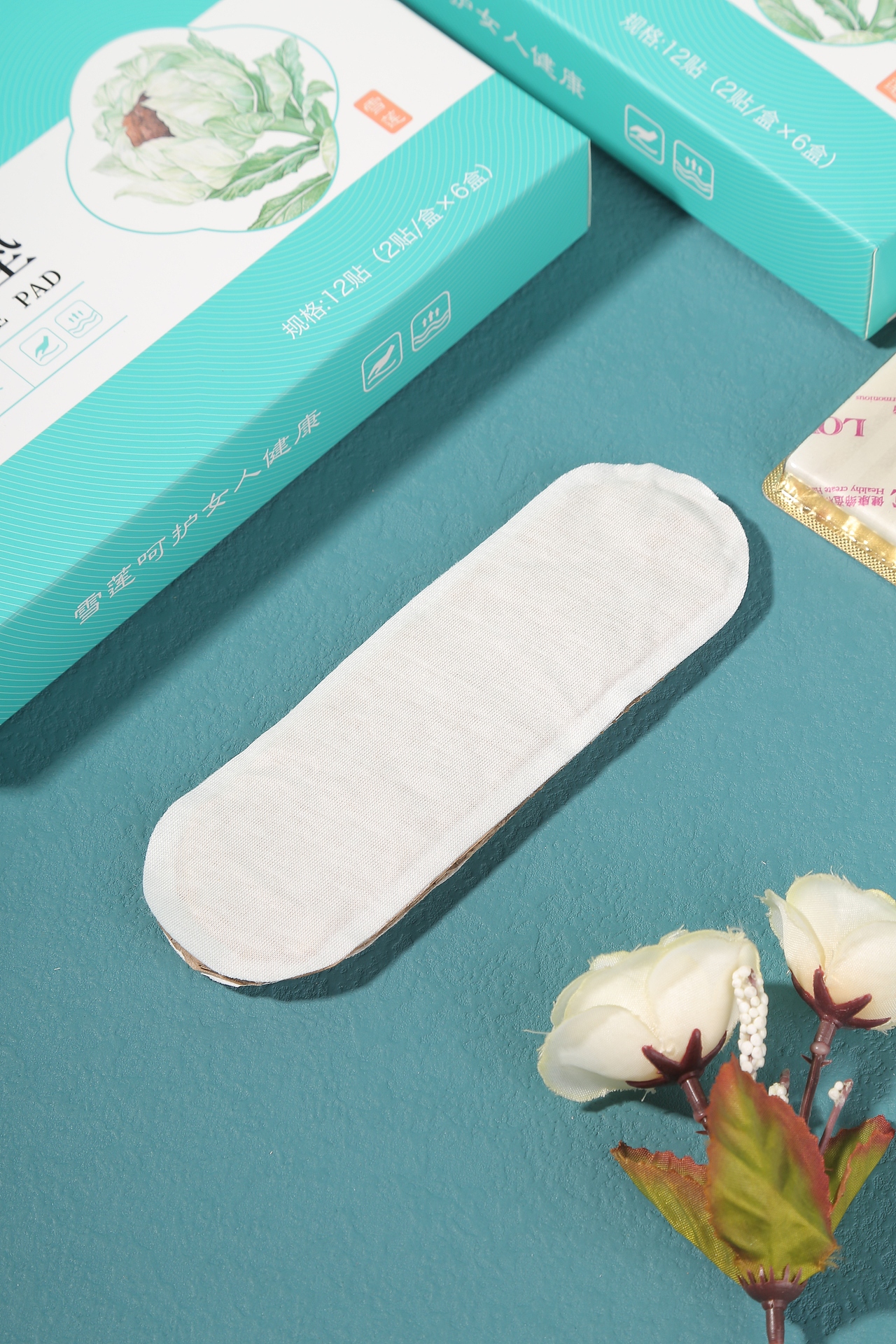 雪莲护理垫|电商设计|郑州图牛设计|商业摄影|产品拍摄