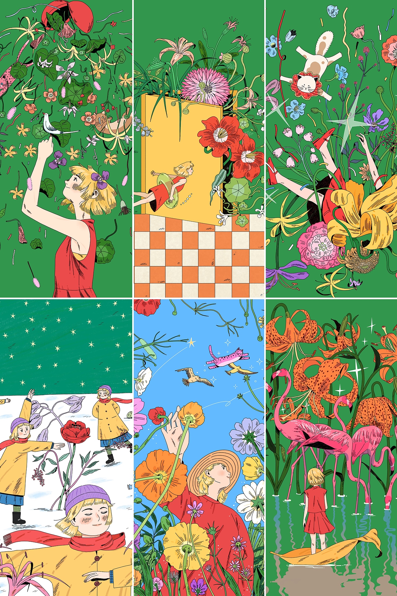 “花”系列 个人创作