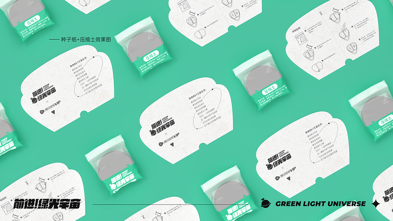 乐盒子周边案例赏析 I 腾讯视频VIP绿光宇宙礼盒全案