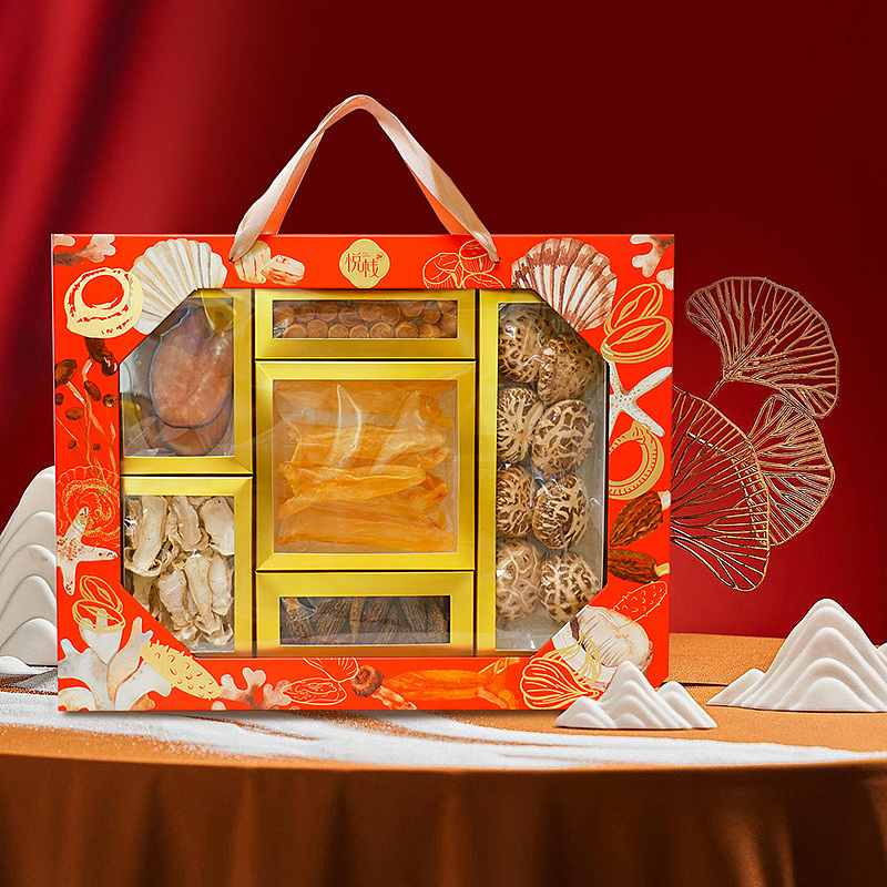 六六大顺山珍海味礼盒（图ZMzI4NzM1OTIw） - 包装 - 站酷设计师OKAKAE原创素材 - 站酷ZCOOL