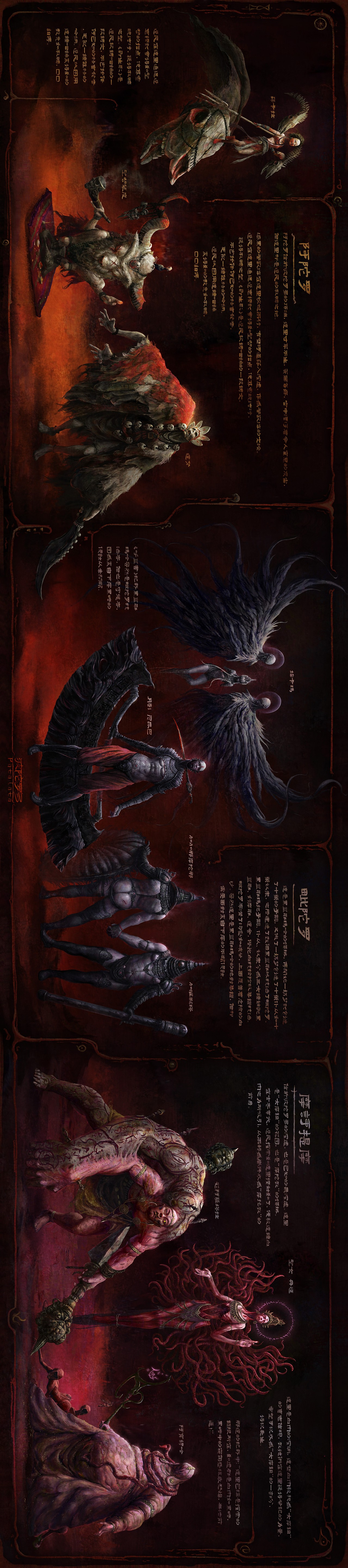 波陀罗多角色组