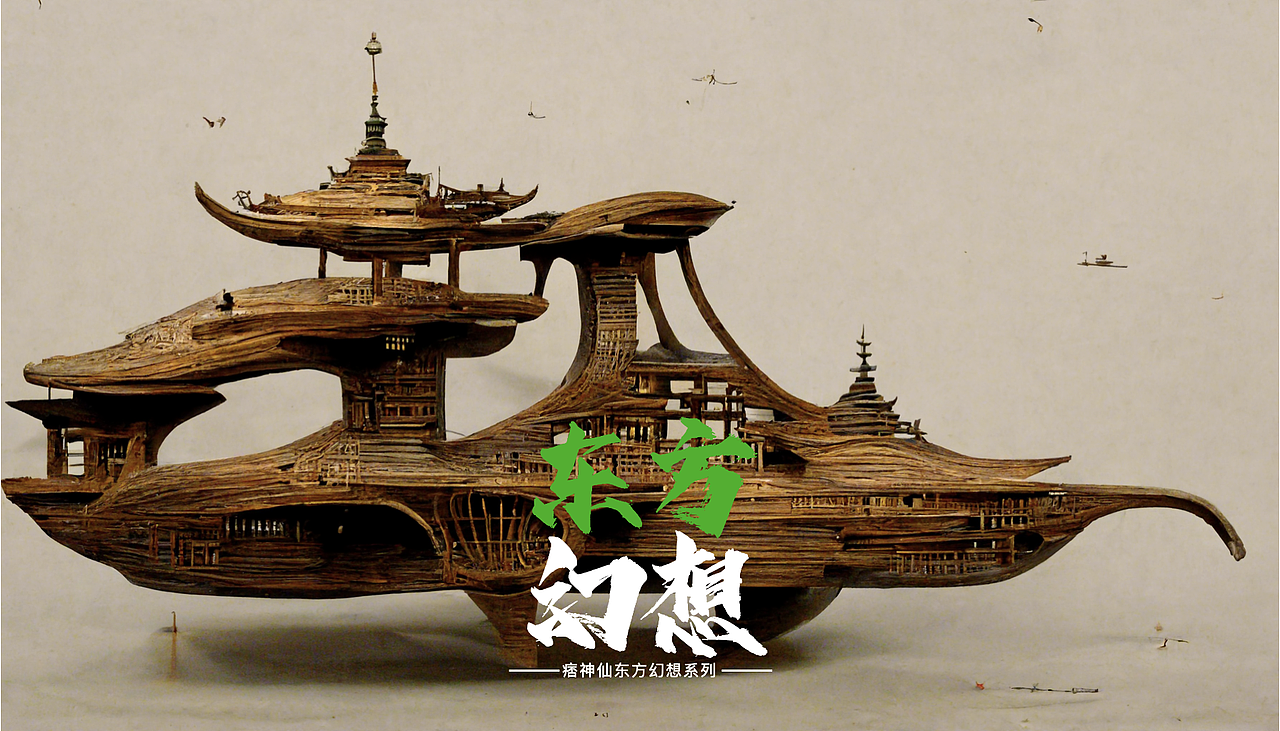 东方幻想——华夏飞船设计（图ZMzE3OTM2OTQ0） - 人物/生物 - 站酷设计师痞神仙ImPi原创素材 - 站酷ZCOOL