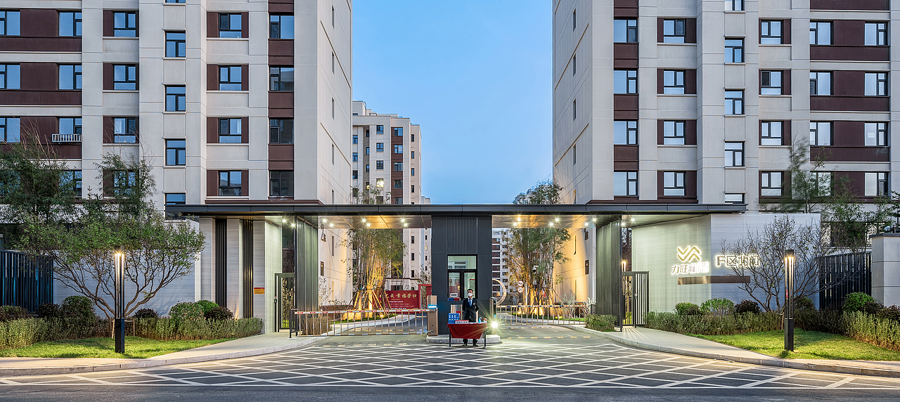 【建筑环境摄影】长春力旺林溪湖住宅园区建筑景观