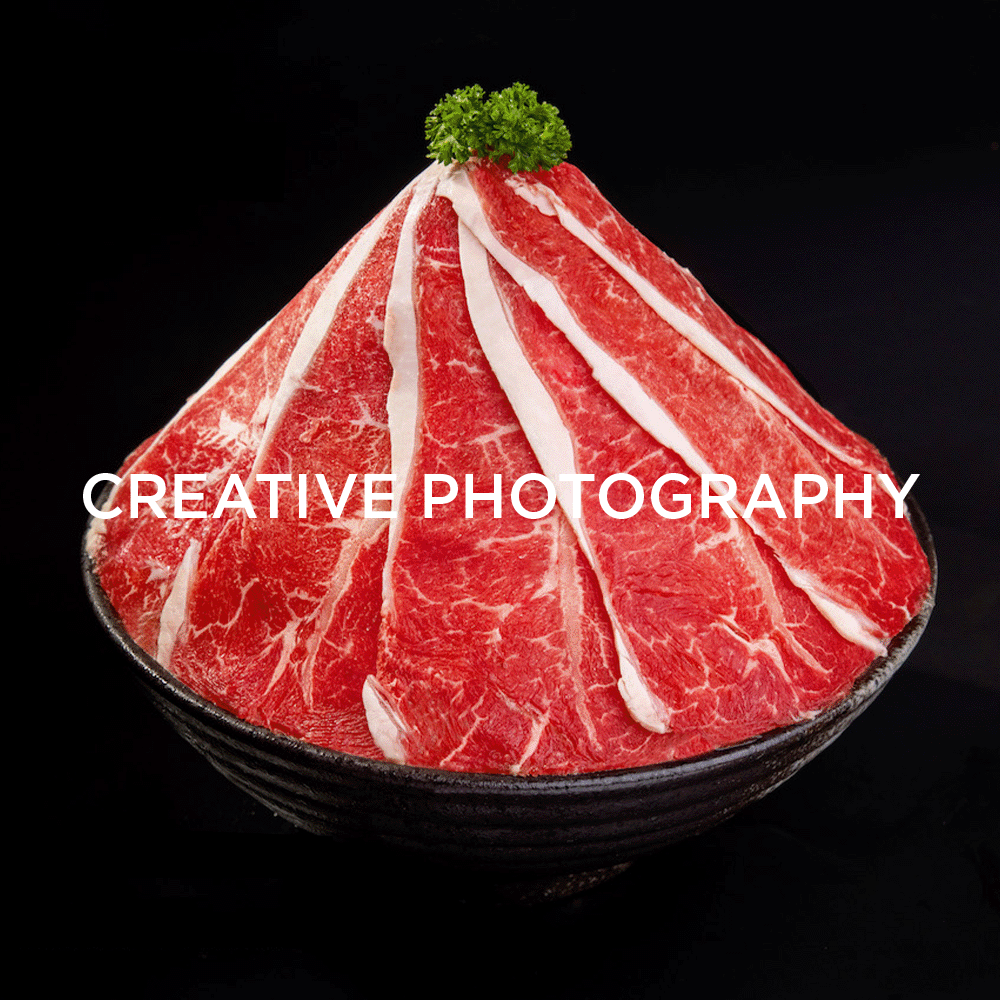 创意摄影 | 菜品拍摄作品 x 红桃创意