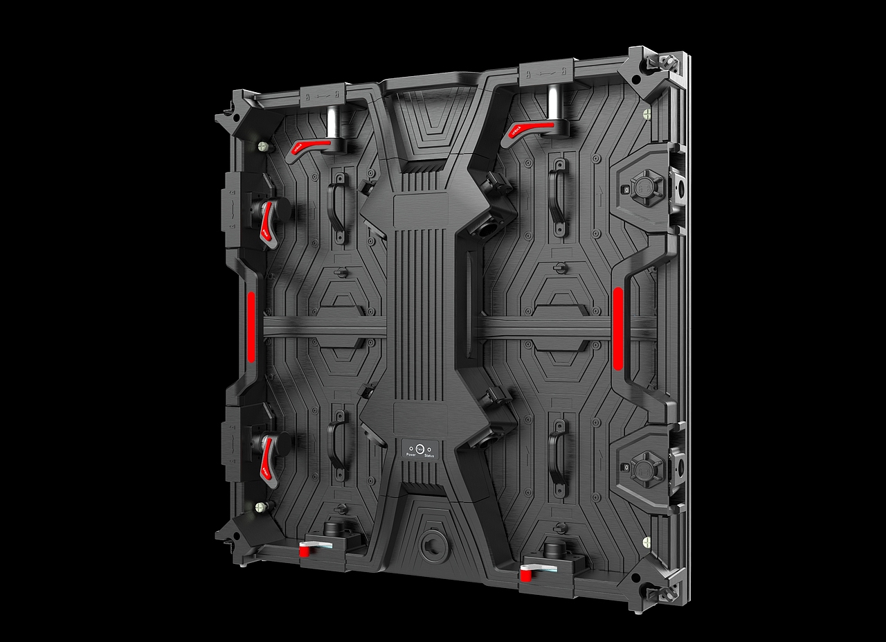 LED显示屏产品设计-建模渲染-keyshot-blender