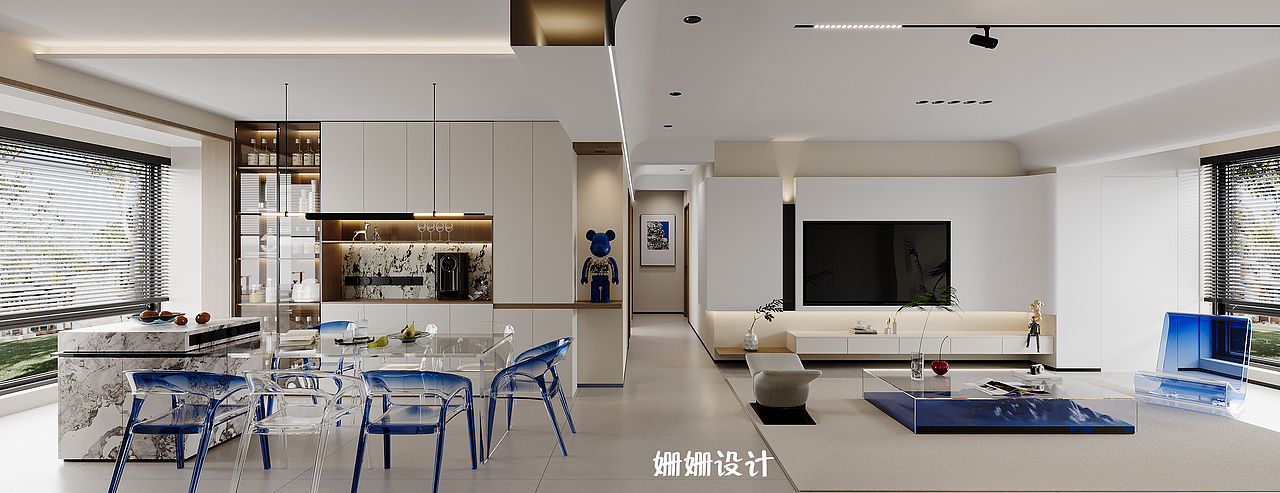 现代极简风,克莱因蓝的纯粹浪漫