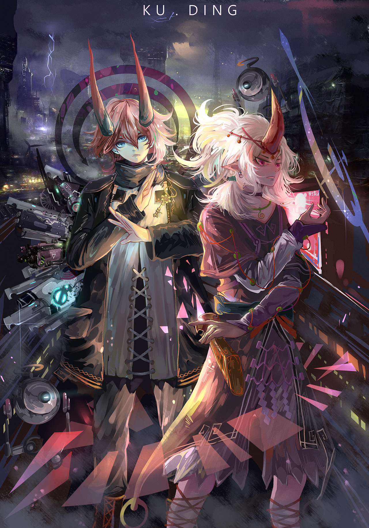 原创手机电脑桌面封面壁纸练习