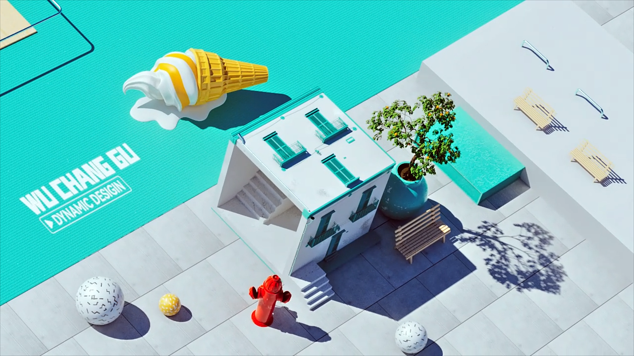 三维动态练习（图ZMzA3MDQ1NjA4） - 动画/影视 - 站酷设计师吴聊设计原创素材 - 站酷ZCOOL