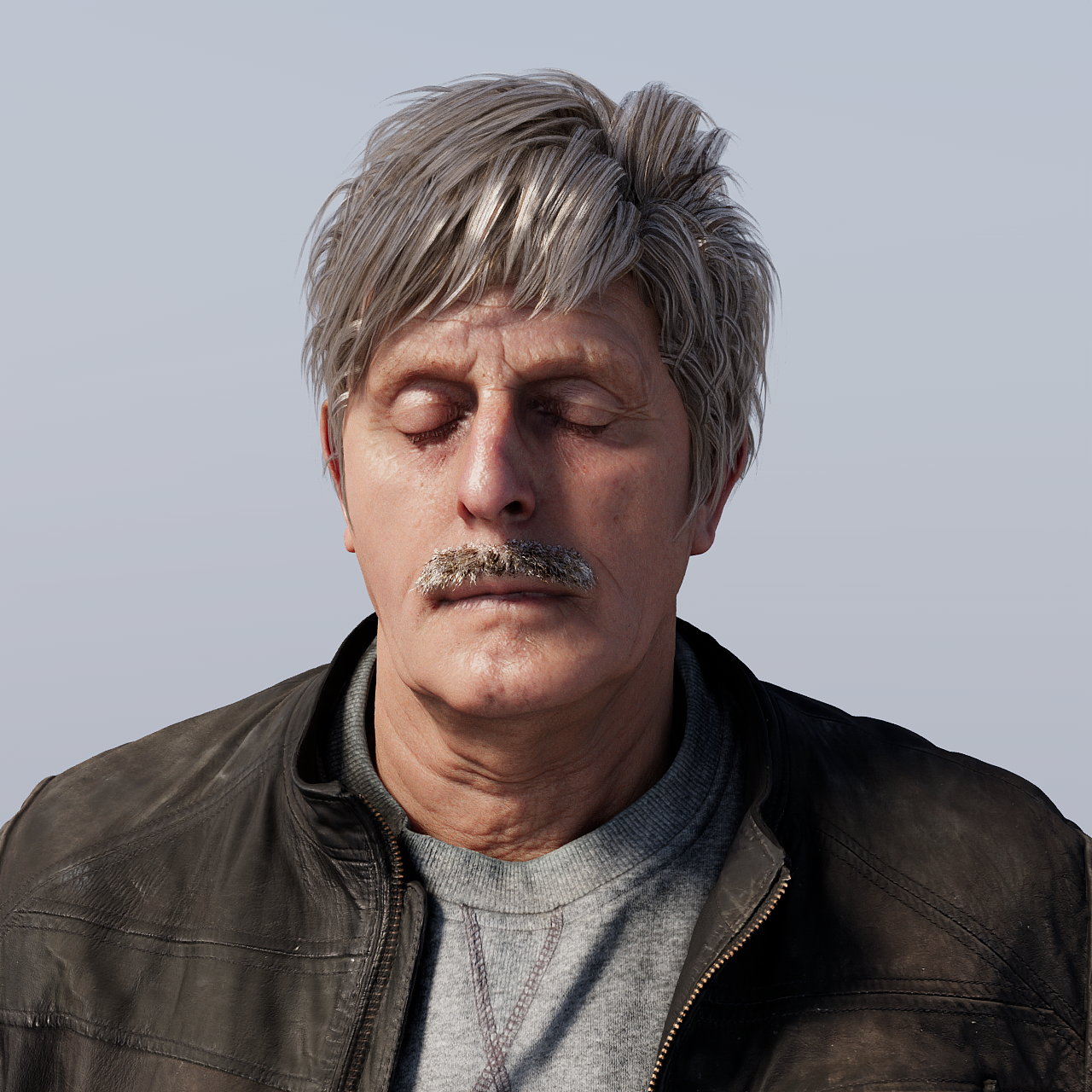 corona渲染练习（图ZMzI2NjY1OTg4） - 人物/生物 - 站酷设计师文艺青年Ricky原创素材 - 站酷ZCOOL