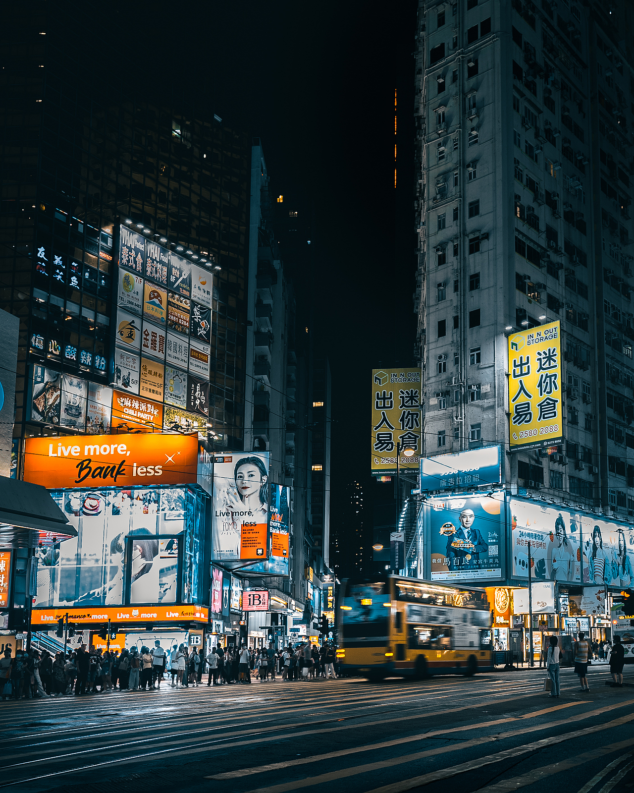 ins风香港夜景（图ZMzY5ODE1MTY4） - 人文/纪实摄影 - 站酷设计师淹死的馒头123原创素材 - 站酷ZCOOL