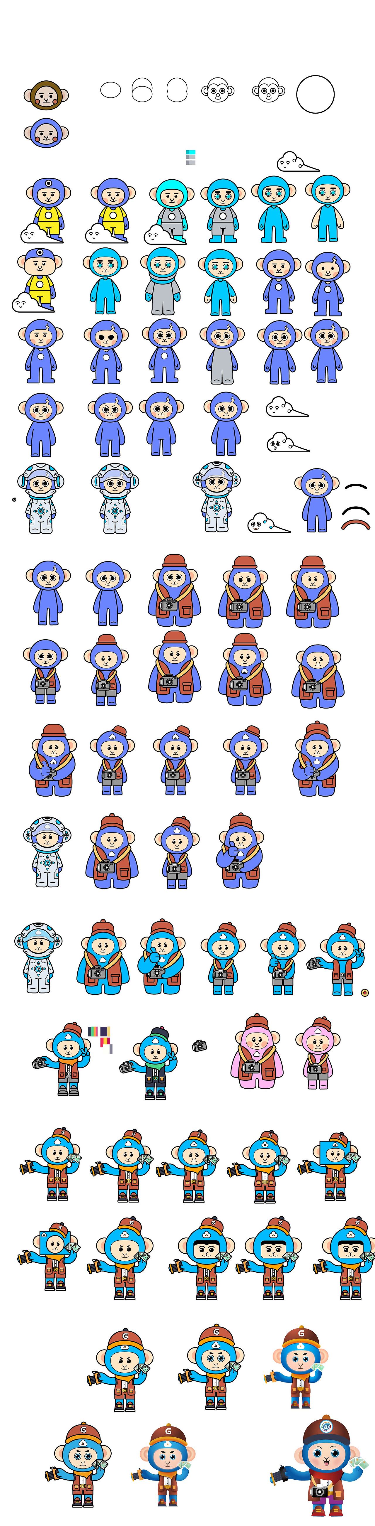 画了很多个版本