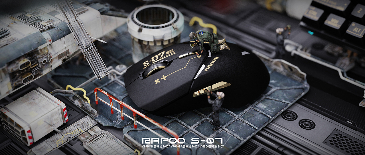 RAPOO雷柏-机甲编码主题设计（图ZMzUyNzU2MDg4） - 电子产品 - 站酷设计师莫阿玛原创素材 - 站酷ZCOOL