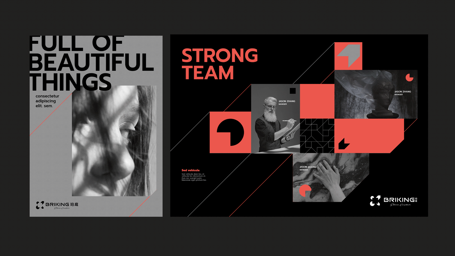 BRIKING 珀庭 品牌形象识别（图ZMjk5NDc5NzUy） - 品牌 - 站酷设计师Z_SIGHTDesignLab原创素材 - 站酷ZCOOL
