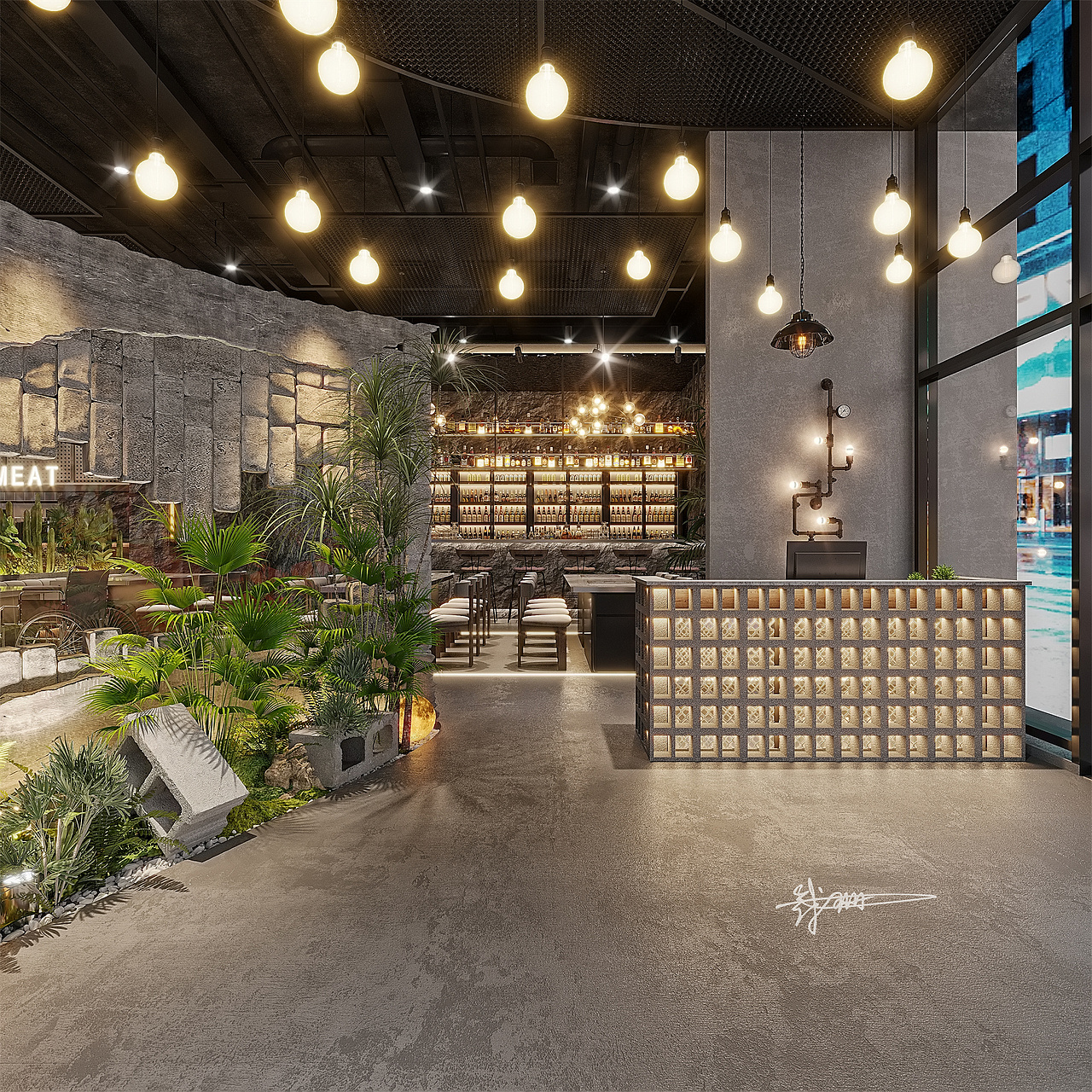 又一家露营风火锅店