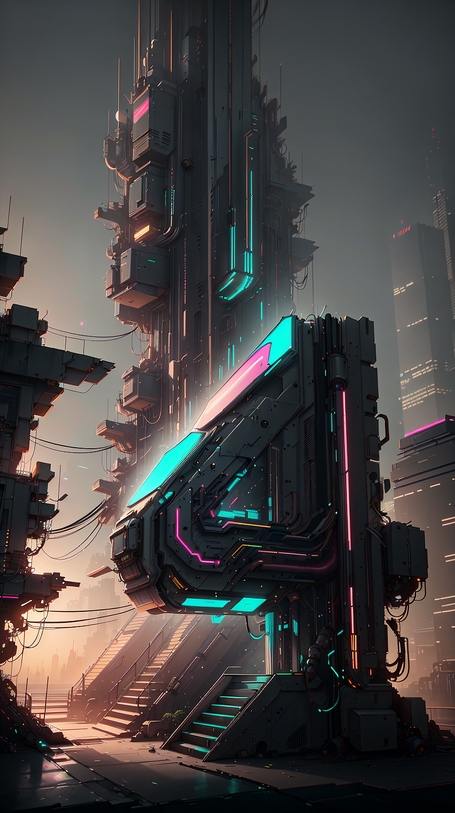 AIGC_“数字海报”《赛博朋克风》