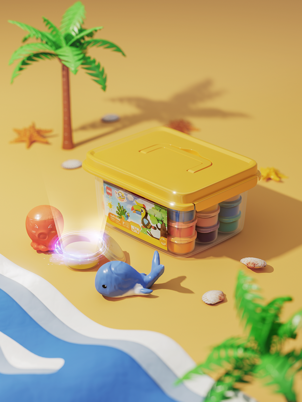 粘土彩泥产品建模渲染练习（图ZMzA0NzM0Njc2） - 产品 - 站酷设计师哈喽Kiril原创素材 - 站酷ZCOOL