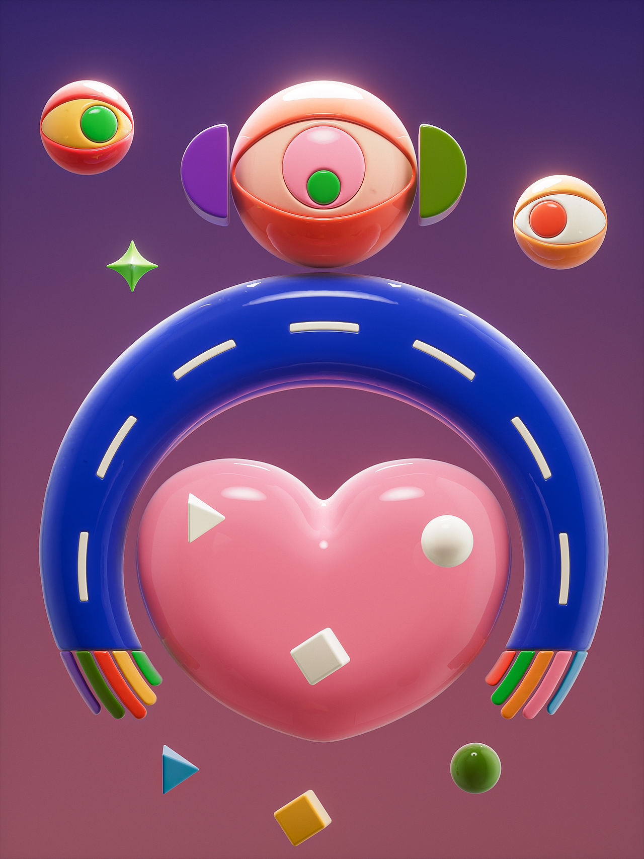 Posterlife 2023 3D v4（图ZMzQzMTEyMTU2） - 其他三维 - 站酷设计师周周的奇妙冒险原创素材 - 站酷ZCOOL