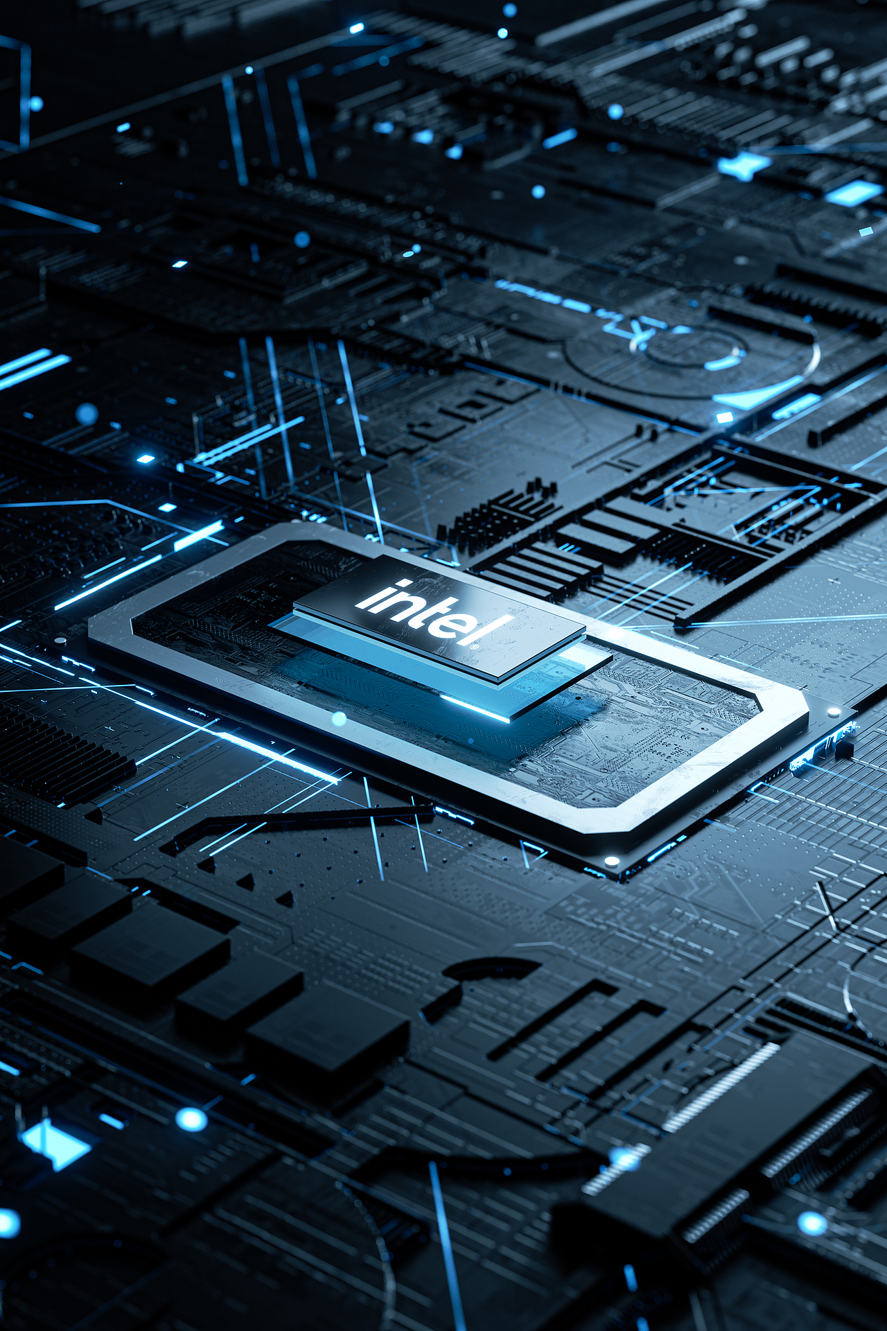 产品渲染 · 桌面美学与芯片美学的极致探索