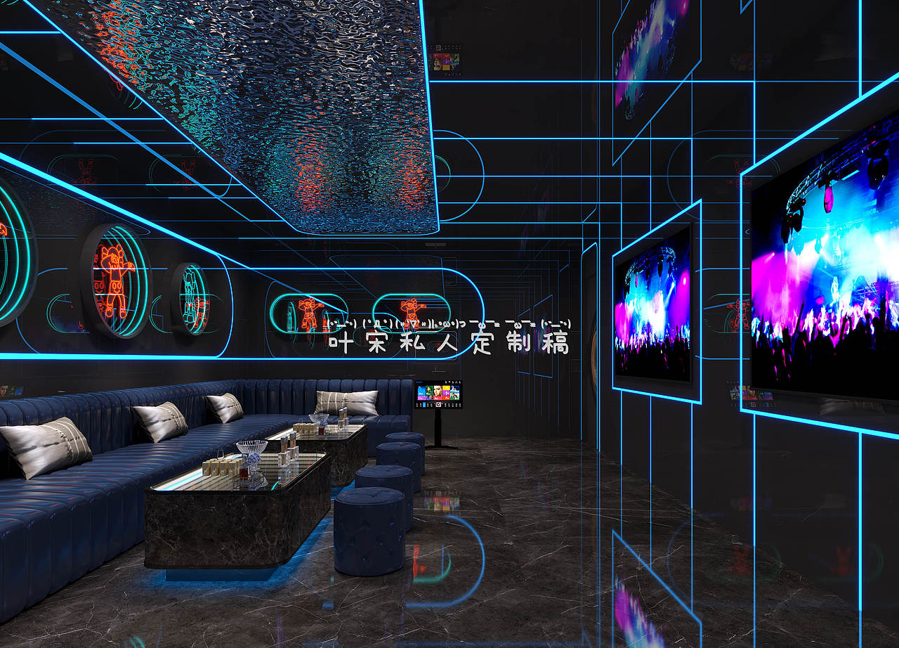 TOP级潮奢新娱代派对空间丨设计KTV