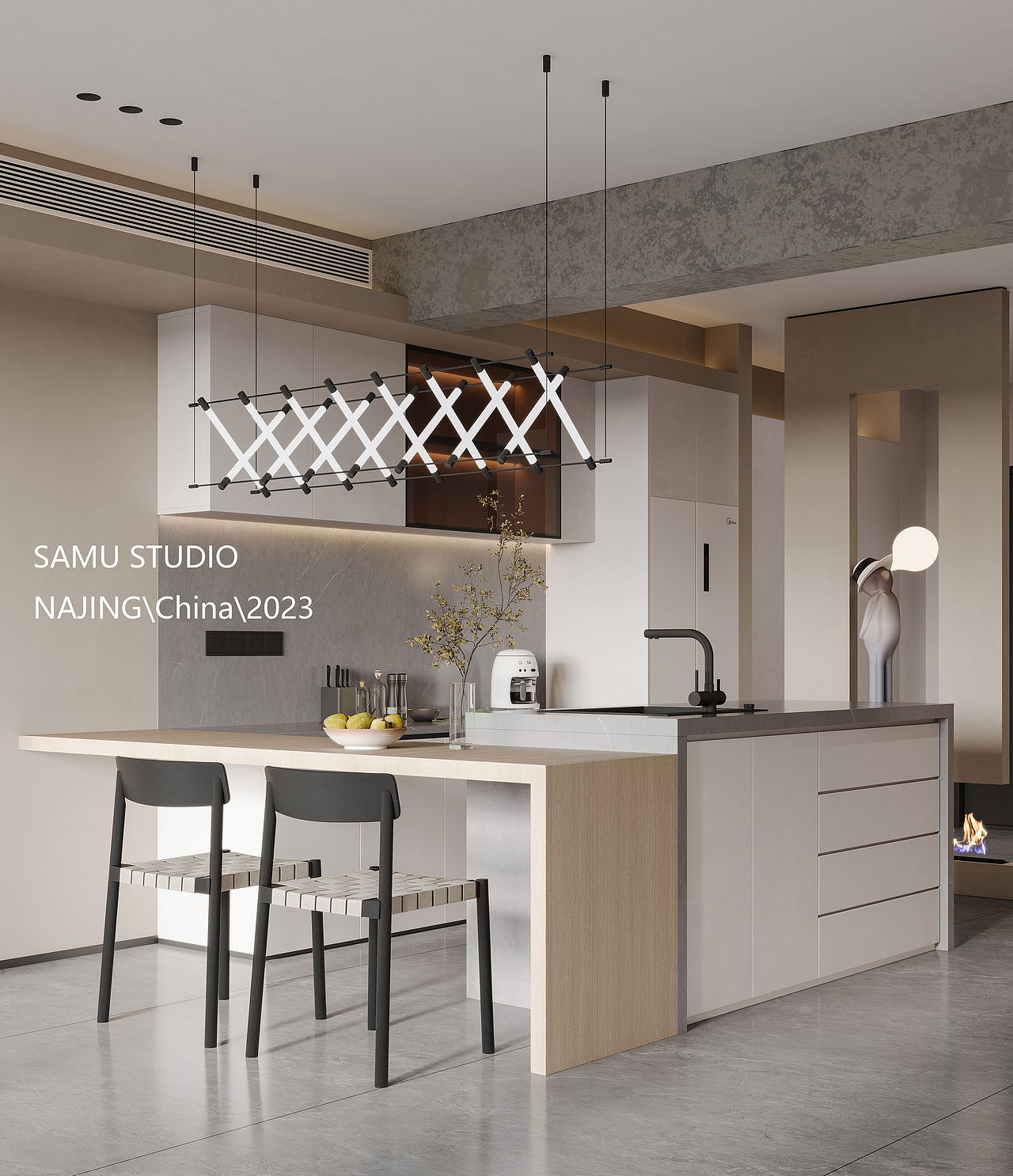 现代简洁客餐厅（图ZMzQ2OTAxODEy） - 家装设计 - 站酷设计师SANMU老杨原创素材 - 站酷ZCOOL