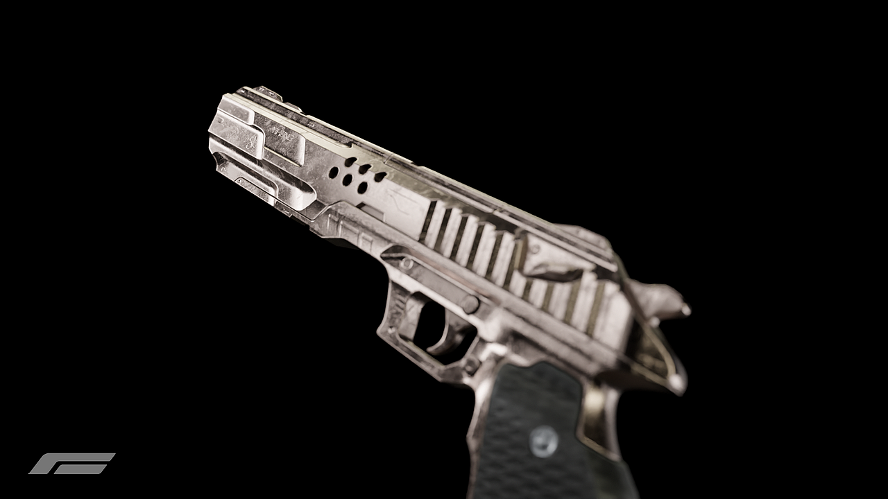 3D科幻风装备道具探索