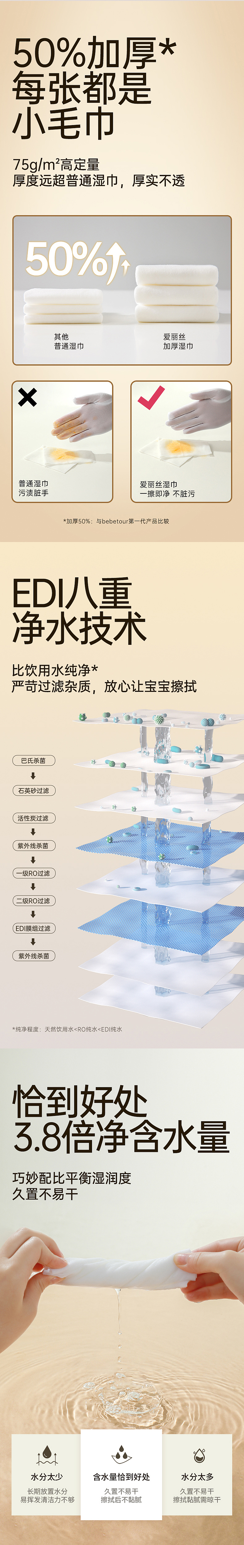 bebetour爱丽丝湿巾黑金版详情页