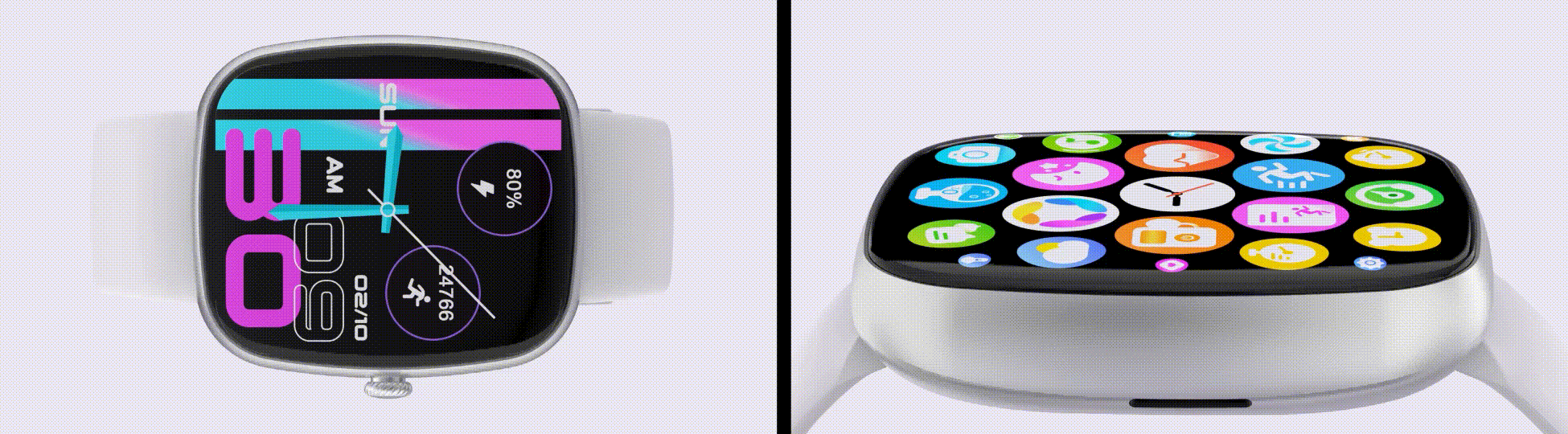 智能手表动画视频