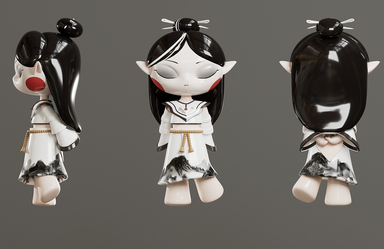 陶瓷潮玩IP形象設(shè)計(jì)（圖ZMzQ0NzQwOTg4） - 創(chuàng)作習(xí)作 - 站酷設(shè)計(jì)師小菜一懟原創(chuàng)素材 - 站酷ZCOOL