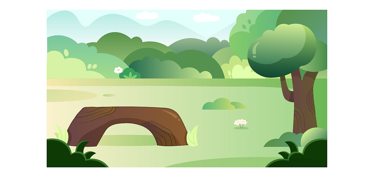 儿童书法动画_场景设定