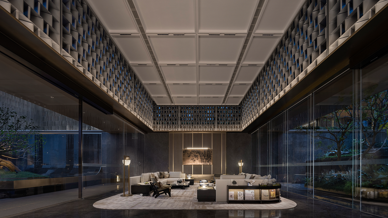 售楼部空间摄影-锦江璞园（图ZMzQ2NTQxMjk2） - 商业空间设计 - 站酷设计师四川建筑空间摄影原创素材 - 站酷ZCOOL