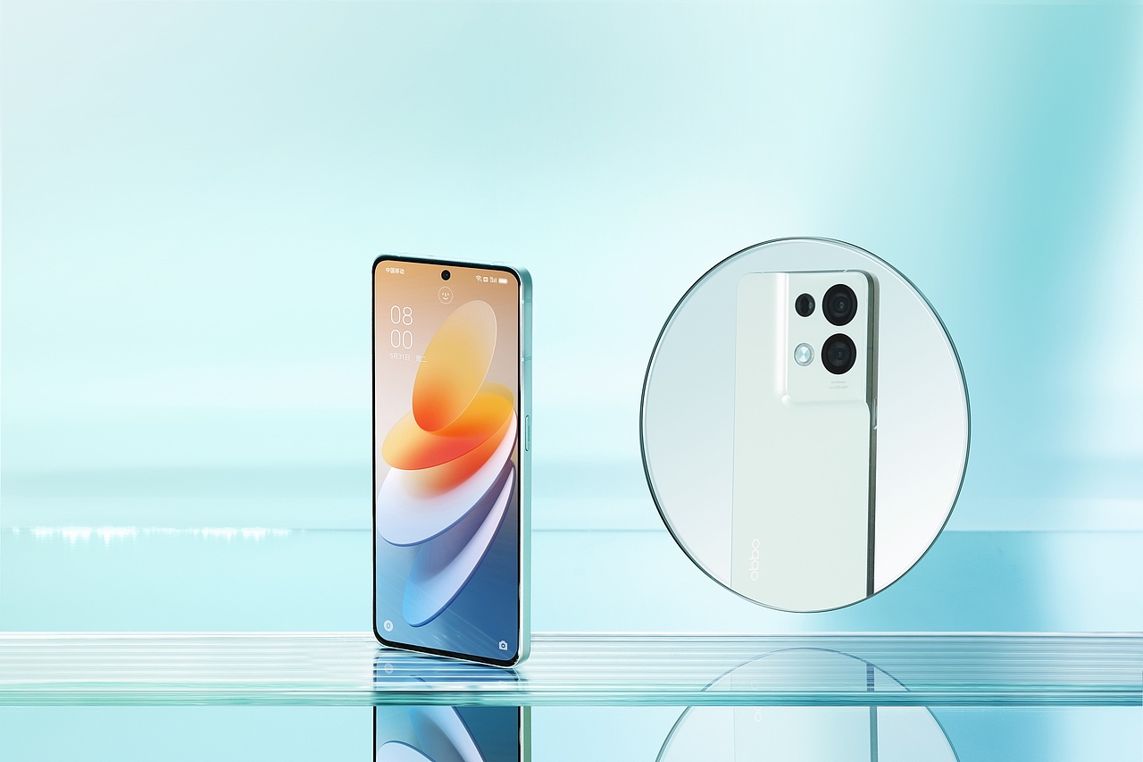 OPPO Reno8 Pro+ 逍遥青 图赏 & 样张（图ZMzA0NzkyNDM2） - 产品摄影 - 站酷设计师兜里有大糖原创素材 - 站酷ZCOOL
