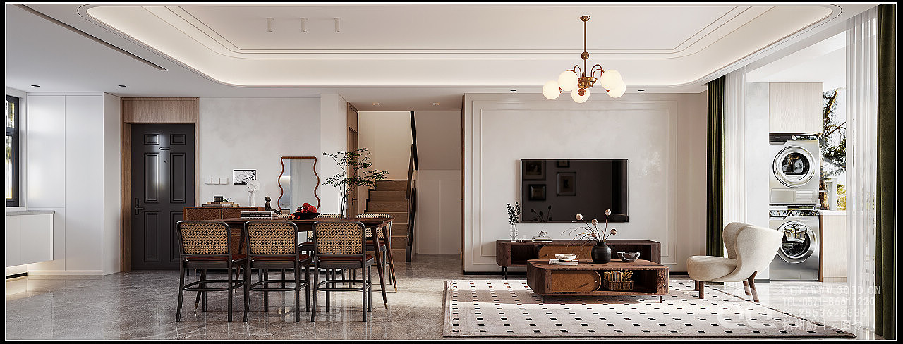 筋斗云效果图 公寓展示