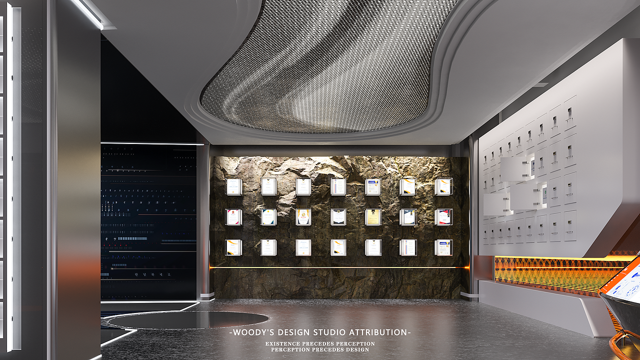 宁波某科技公司展厅