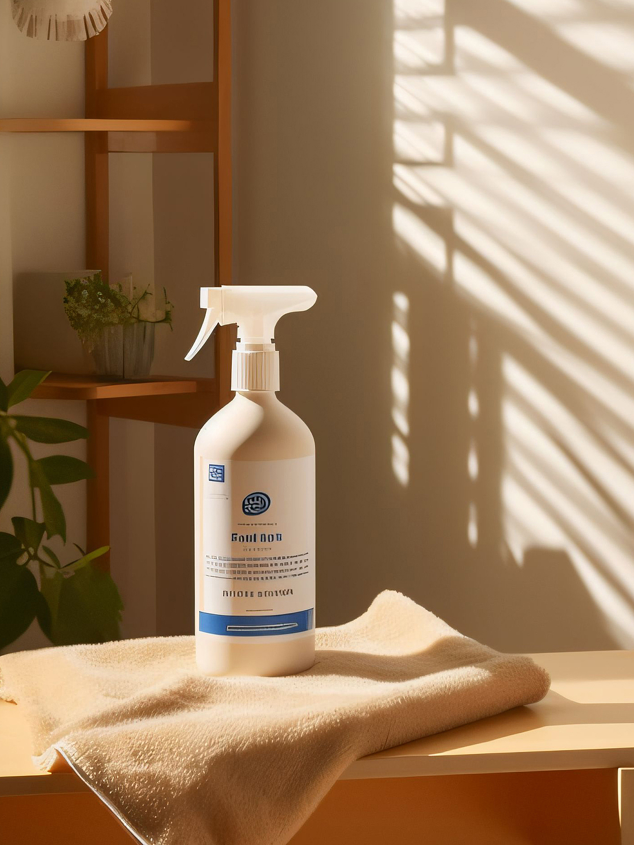 个护家清 原木家居场景 AI绘画摄影设计