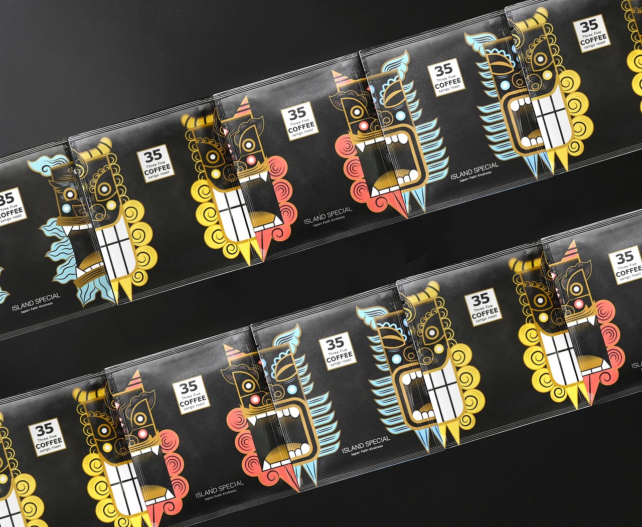 【楹峰设计】风狮爷咖啡包装设计（图ZMzQyMDAwNDky） - 包装 - 站酷设计师楹峰視覺設計原创素材 - 站酷ZCOOL