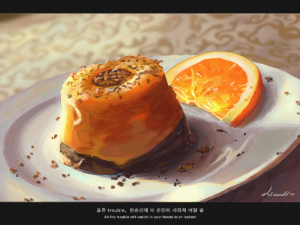 别被蛋糕的孔洞和巧克力屑吓到了,没那么复杂