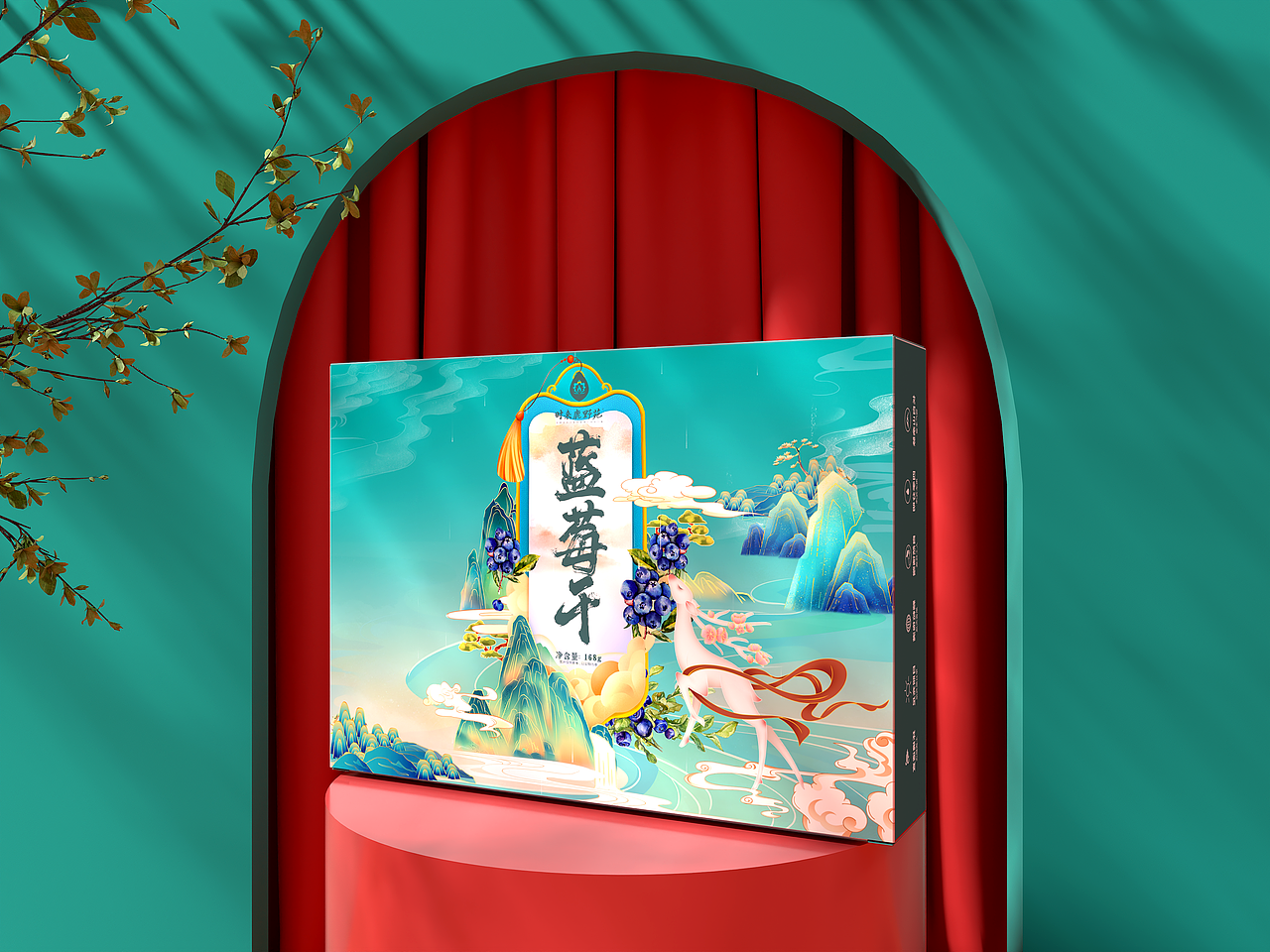 鹿野苑农产品包装设计（图ZMzI2ODIzMzgw） - 包装 - 站酷设计师zqichao原创素材 - 站酷ZCOOL