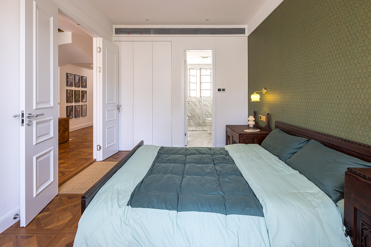 电影场景般的上海老洋房 | 私宅设计落地实景