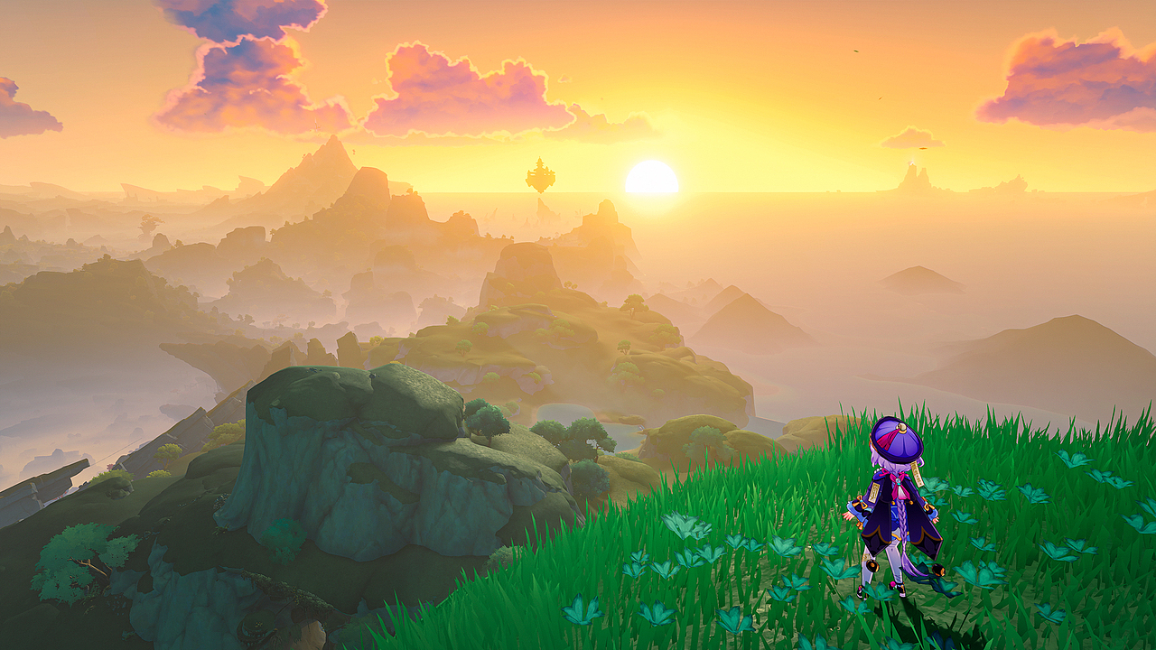 游戏摄影 - 原神须弥地图