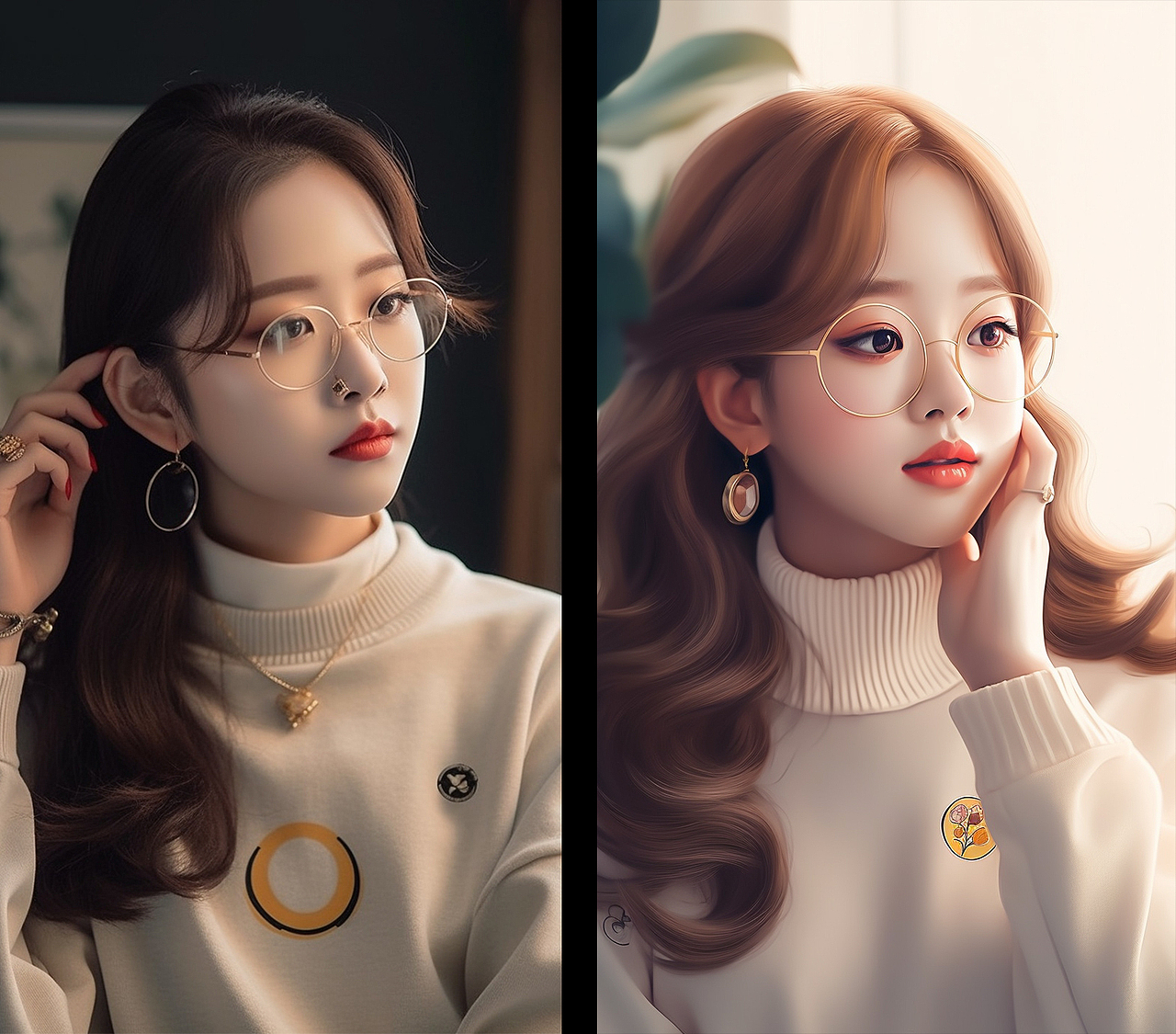 承接照片转漫画风