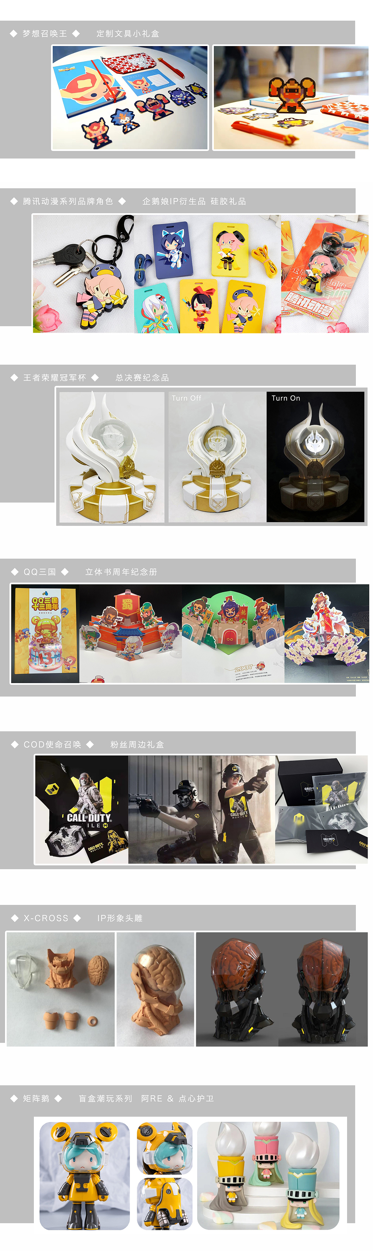 轻周边衍生小物品案例